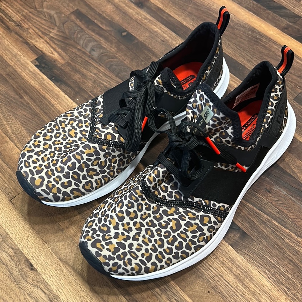 Leopard New Balance Shoes